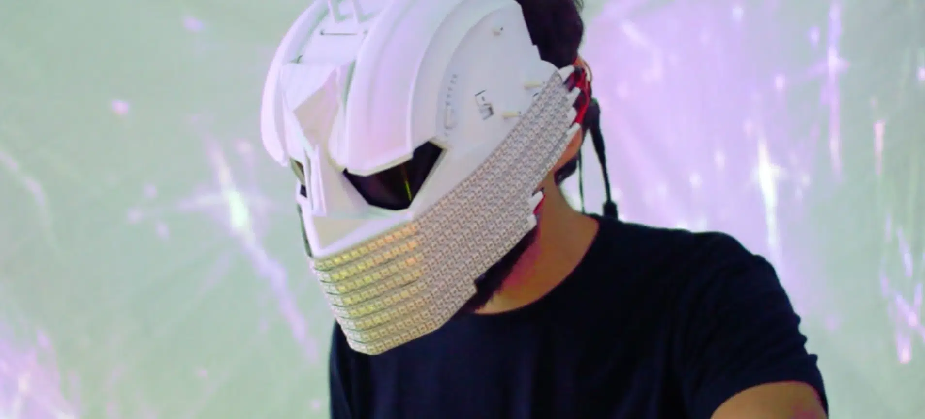 Audio Reactive LED Mask