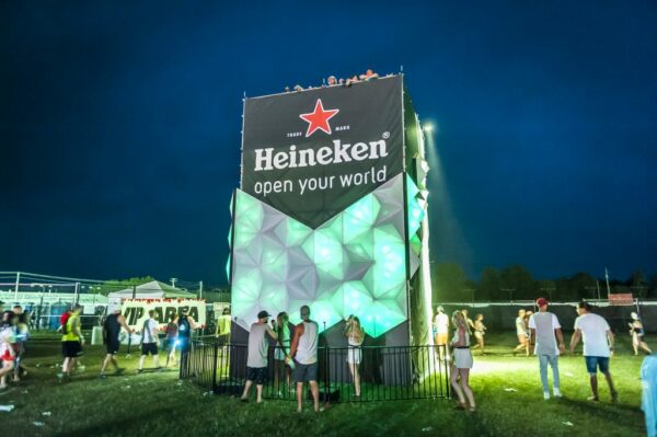 Heineken Tower at Festival