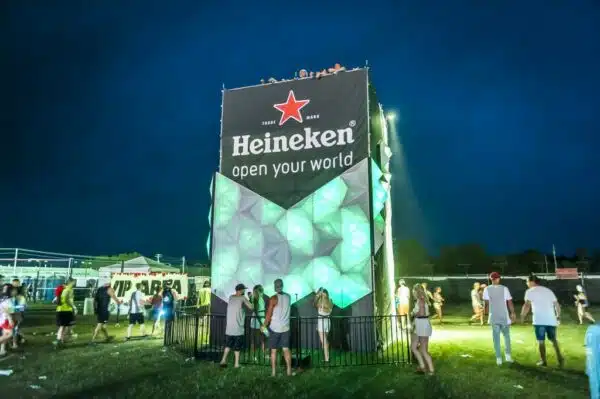 Heineken Tower at Festival