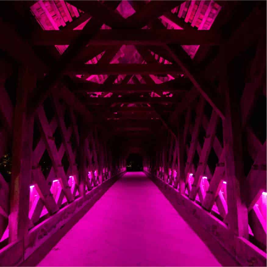 Covered Bridge Brings New Light to Old World Charm | Limbic Media